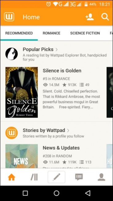 Wattpad – Free Books