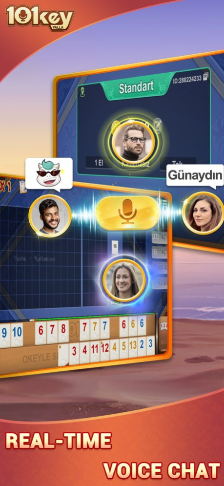 101 Okey Yalla: Live & Chat 2.15.1 Screenshot