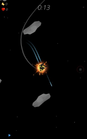 2 Minutes in Space - Missiles Vs. Asteroids