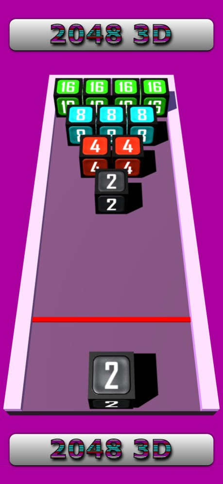 2048 Cube - Merge Number Game 1.90 Screenshot