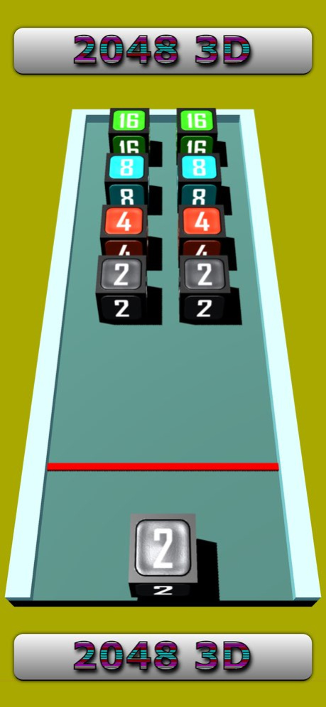 2048 Cube - Merge Number Game 1.90 Screenshot