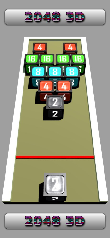 2048 Cube - Merge Number Game 1.90 Screenshot