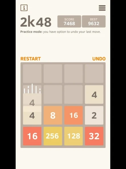 Review Screenshot - A Very Addictive 2048 Puzzle Game