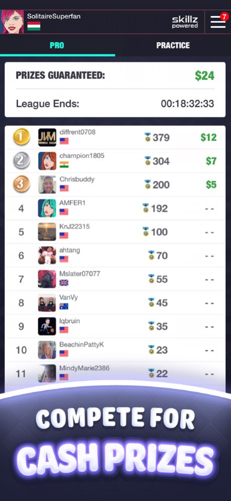 21 VIP - Blackjack for Cash 1.13 Screenshot