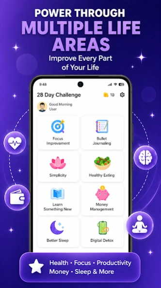 28 Day Challenge: Habits Screenshot