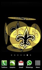 3D New Orleans Saints LWP 1.00 Free