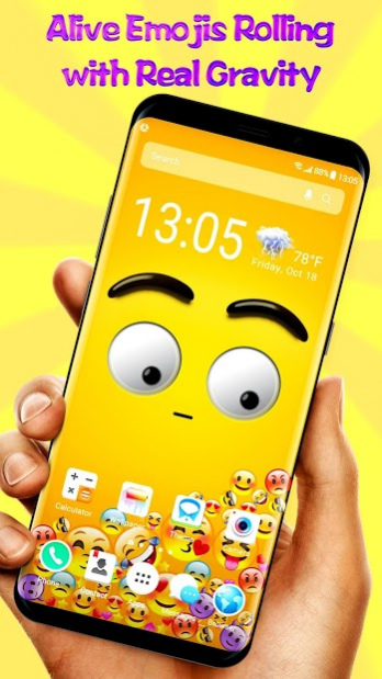 Free download Emoji Fun Touch Live wallpaper Android Apps on Google Play  [480x800] for your Desktop, Mobile & Tablet | Explore 49+ Emoji Moving  Wallpaper | Alien Emoji Wallpaper, Emoji Wallpapers, Emoji Wallpapers Girly