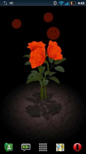 3D Rose Bouquet Live Wallpaper 1.03 Free Download