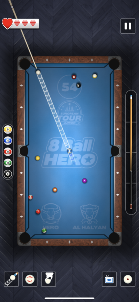 8 Ball Hero - Pool Puzzle Game 1.20 Screenshot