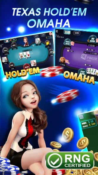 AA Poker - Holdem, Blackjack 3.02.44 Screenshot