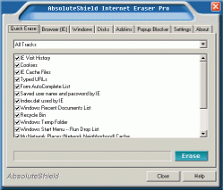 Free internet sales eraser