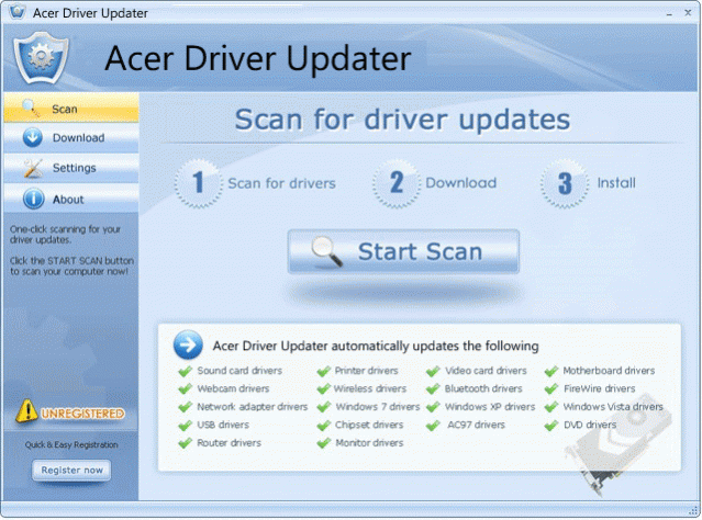 download driver webcam untuk merek acer aspire