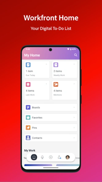 Adobe Workfront 6.7.18 Screenshot