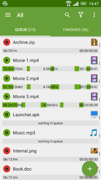 Review Screenshot - Download Manager that Accelerates Downloading Speeds!