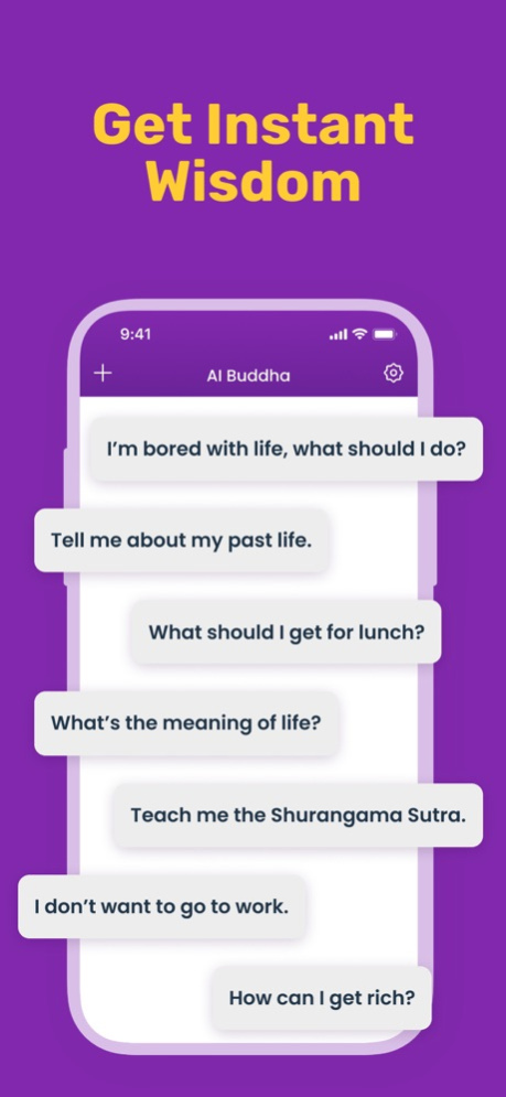 AI Buddha: Instant Wisdom Chat 1.0.8 Screenshot