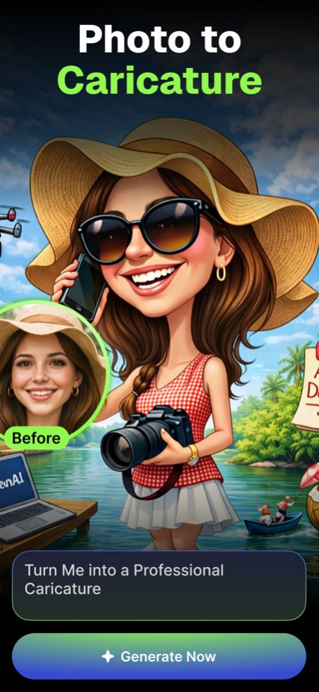 AI Caricature Video Maker: Art Screenshot