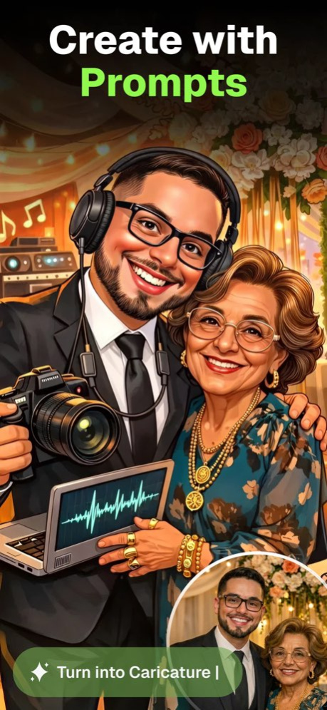 AI Caricature Video Maker: Art Screenshot