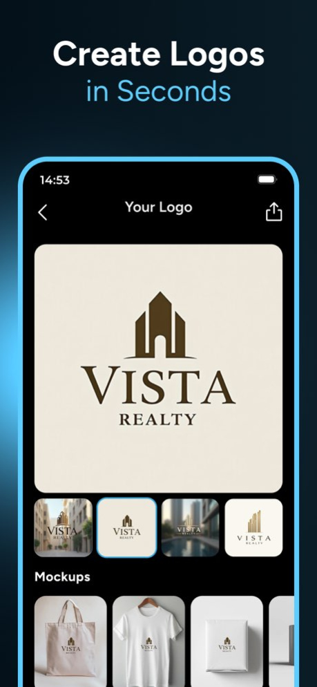 AI Logo Generator - Mark 2.1.3 Screenshot