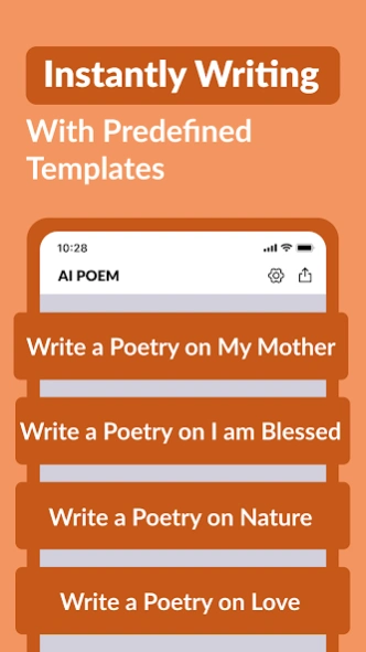 AI Poem Generator-Write a Poem 1.5.0.0 Screenshot
