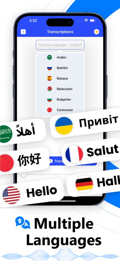 Speech to Text & AI Note Taker 2.5 Screenshot