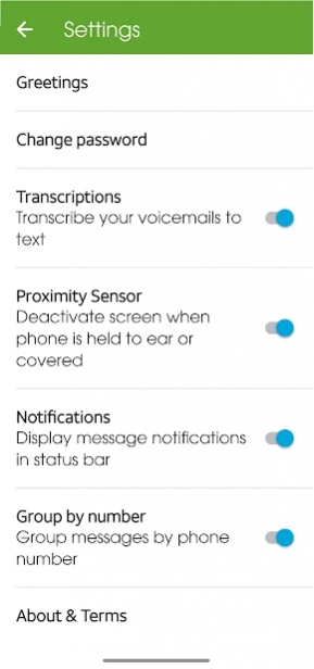 Cricket Visual Voicemail