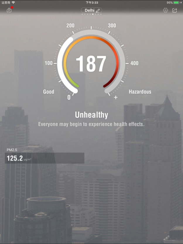 Air quality -AQI PM2.5 Checker 1.0.7 Screenshot