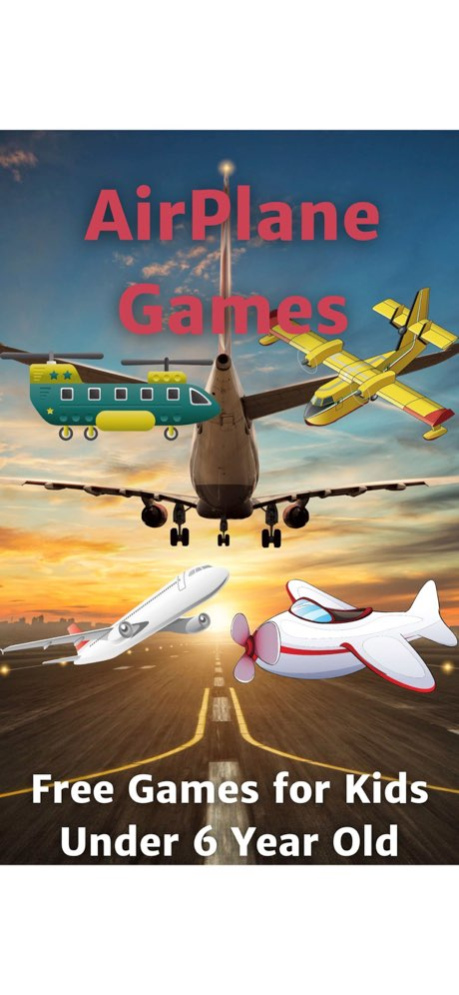 Airplane Games For Little Kids Screenshot