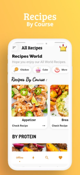All Food Recipes Offline 3.0.4 Screenshot