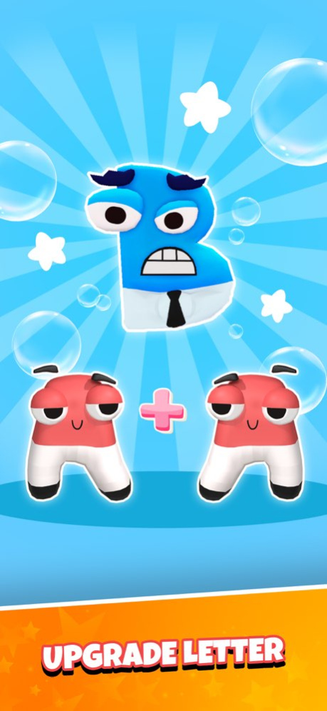 Letter Race 3D: Run & Merge 1.6 Screenshot