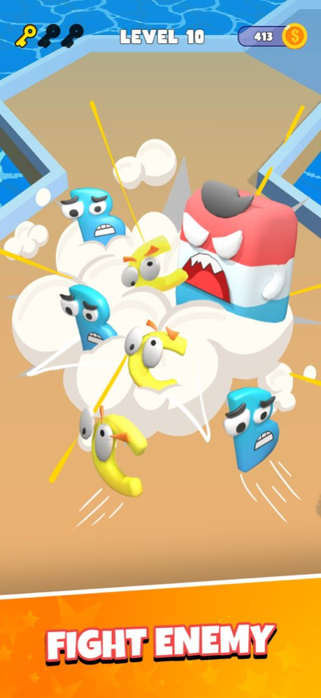 Letter Race 3D: Run & Merge 1.6 Screenshot