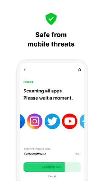 Review Screenshot - Android Antivirus – Protect Your Phone from Malware and Viruses