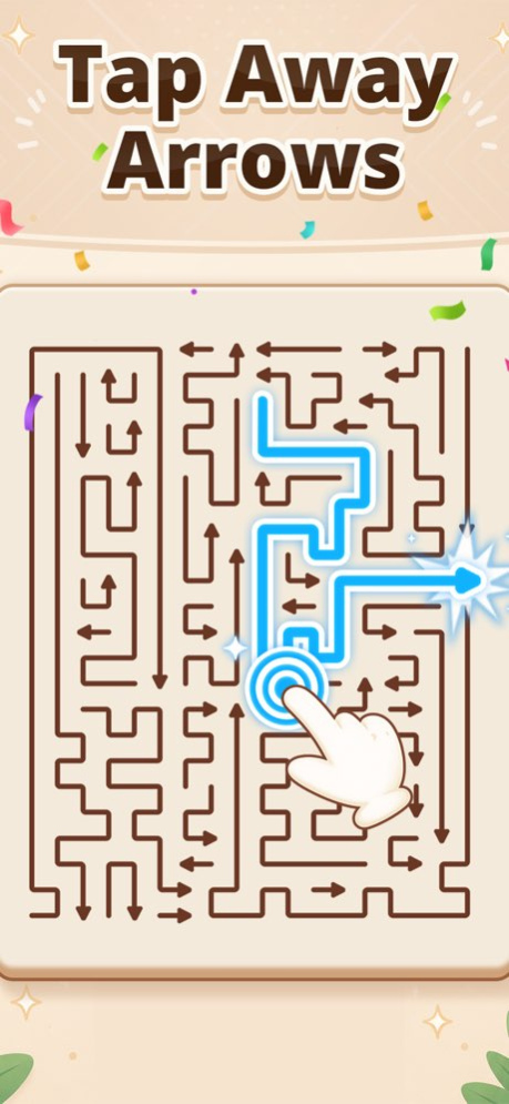 Amaze Away: Arrow Puzzle Games 0.0.9 Screenshot