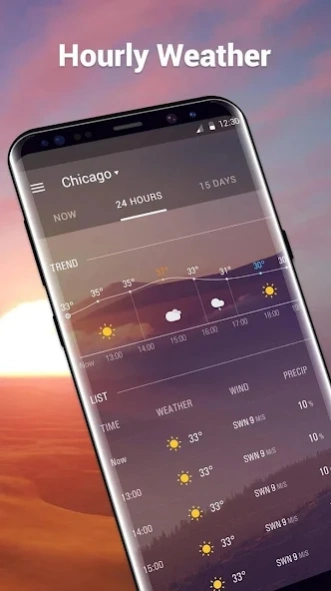 Amber Weather Elite Screenshot