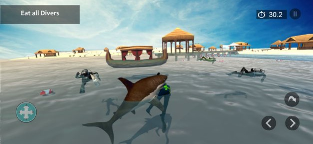 Angry Shark Attack Shark Games Screenshot