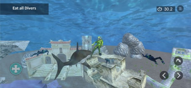 Angry Shark Attack Shark Games Screenshot