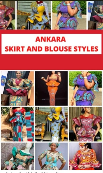 The latest ankara skirt and blouse cheap