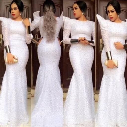Ankara white Lace Dresses 2020 1.0 Free Download
