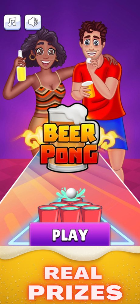 Arcade Beer Pong Game 1.02 Screenshot