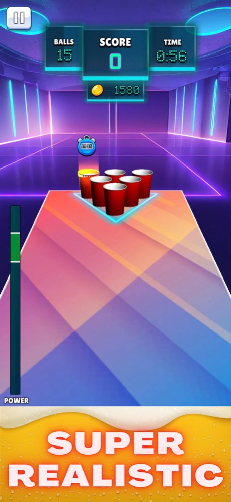 Arcade Beer Pong Game 1.02 Screenshot