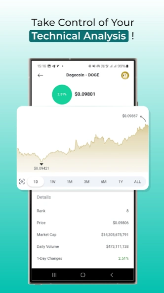 ArzDigital: Track & Buy Crypto 3.1.4 Screenshot