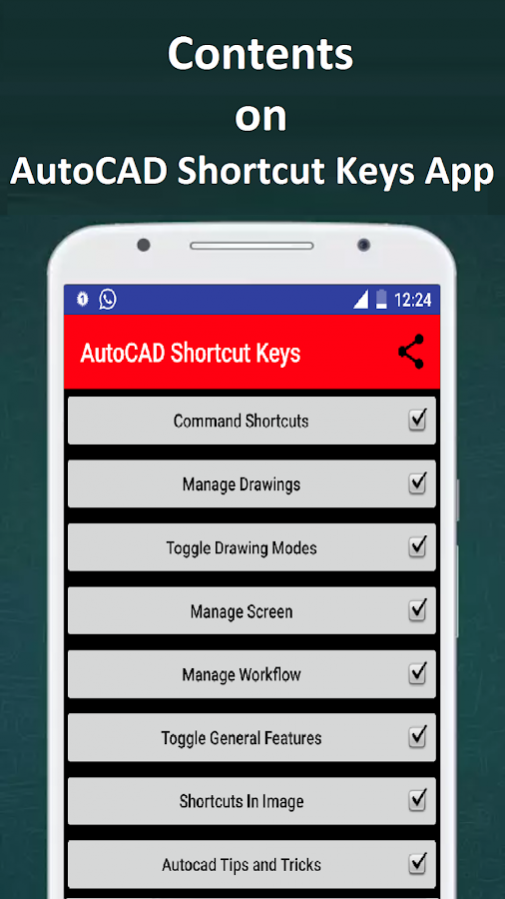 common autocad commands shortcut