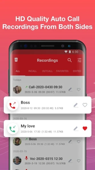 Review Screenshot - Automatic Call Recorder – Enhancing Communication