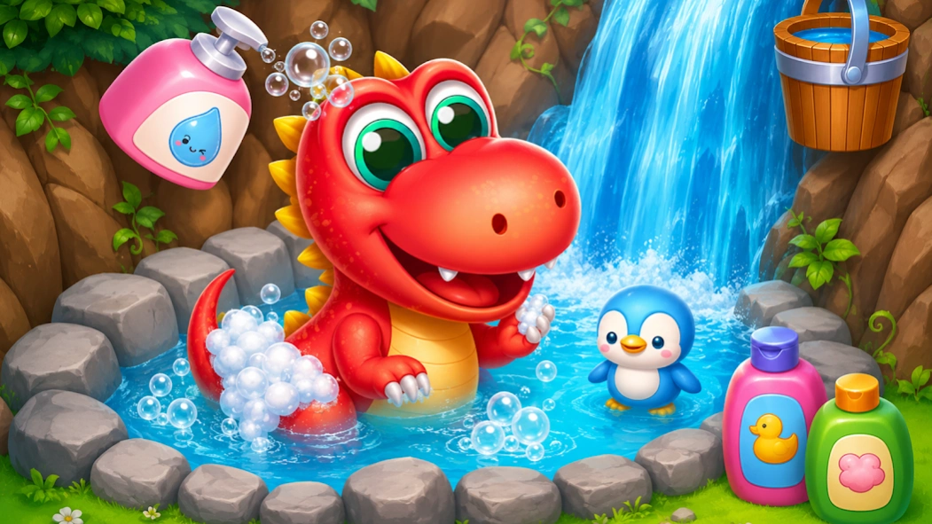 Cute Dino daycare game 30.0 Screenshot
