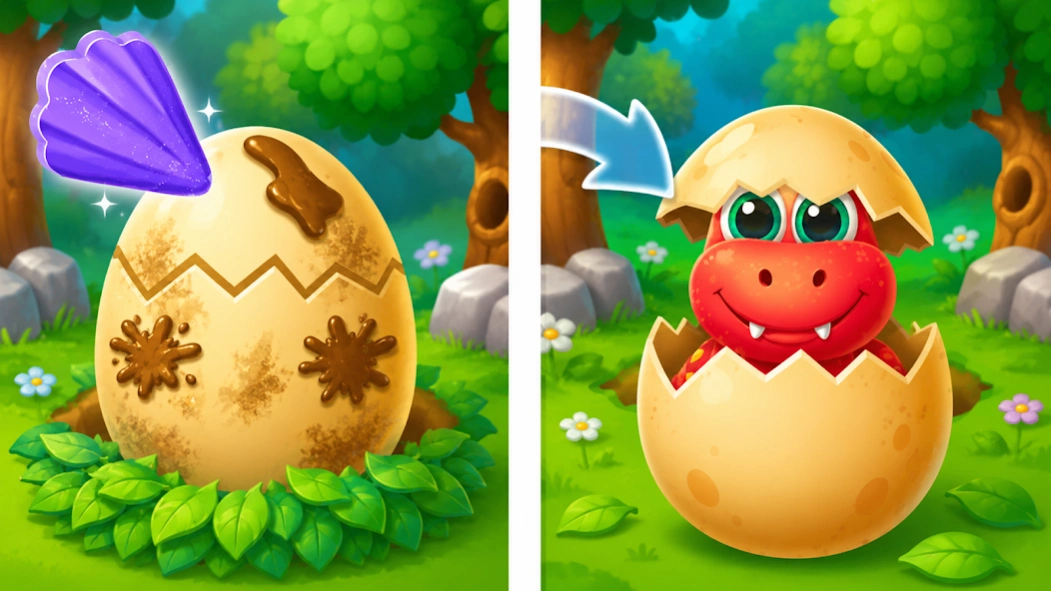 Cute Dino daycare game 30.0 Screenshot