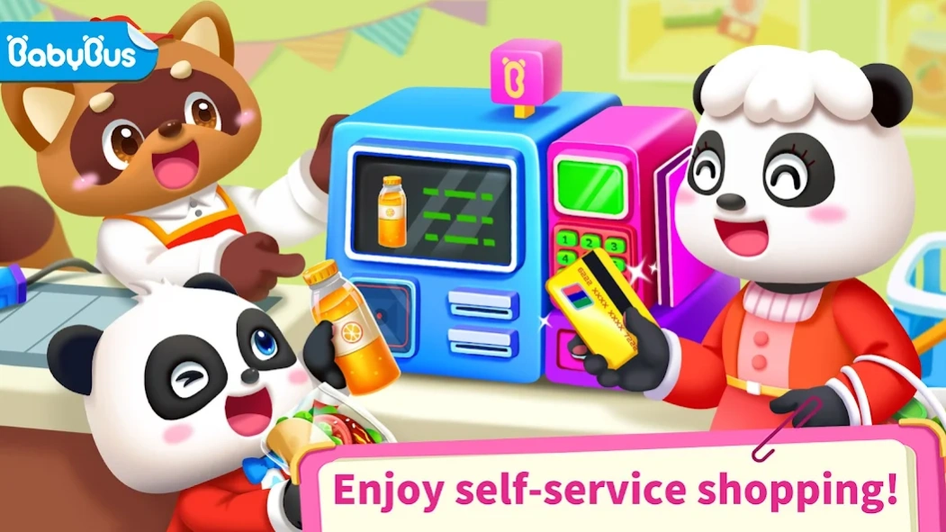 Review Screenshot - Panda Game – Teach Your Child about Grocery Shopping