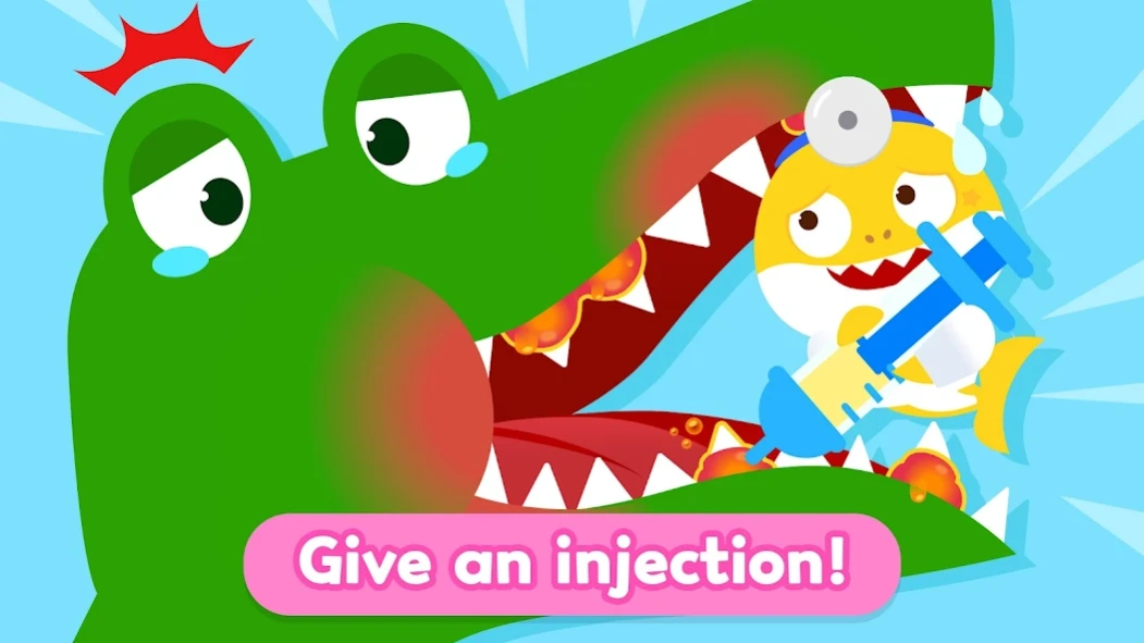 Baby Shark Dentist Play: Game 2.4 Screenshot
