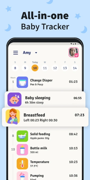 Baby Tracker - Breastfeeding 1.0.31 Screenshot