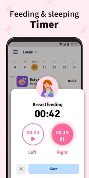 Baby Tracker - Breastfeeding 1.0.31 Screenshot
