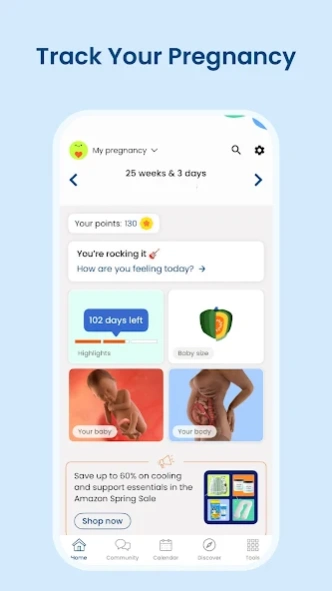 Review Screenshot - Pregnancy Tracker – Track Your Pregnancy to Childbirth