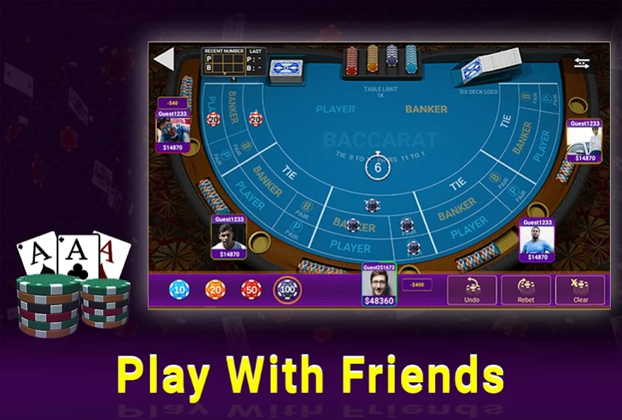 Baccarat Live 1.0.11 Screenshot
